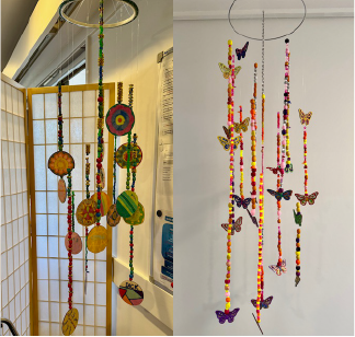 Hand Beaded Mandalas Kick Off March for the Totara Club