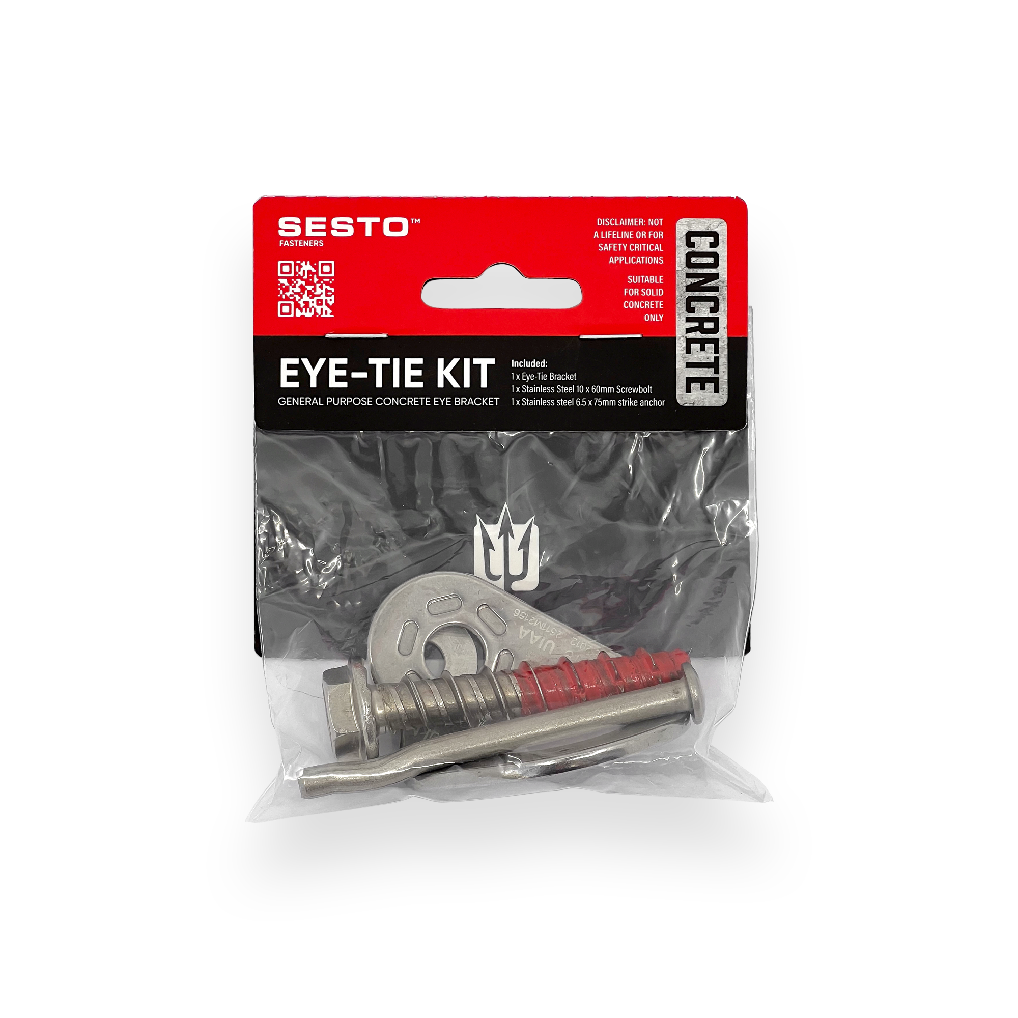 Eye-Tie Kit - General Purpose Concrete Eye Bracket