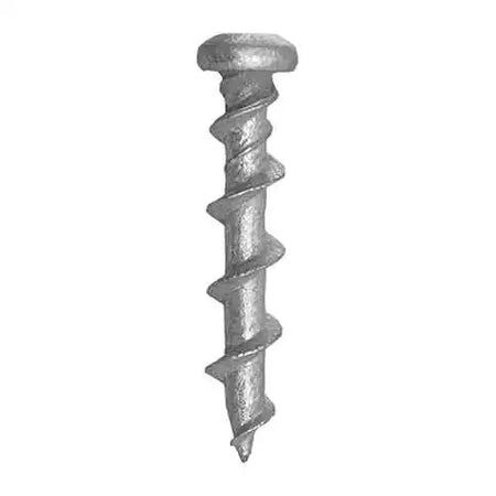Collection image showing a dogbite concrete screw in profile.