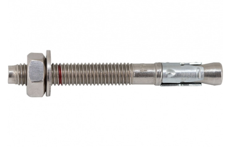 ICCONS Thrubolt pro through bolt with stainless steel finish.