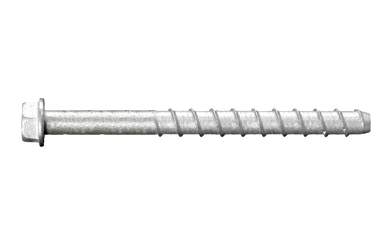 SXTM Sesto Fasteners concrete screw bolt side profile image. 