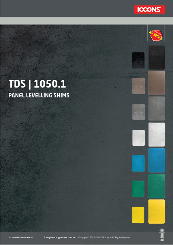 COMING SOON: ICCONS Panel Levelling Shims