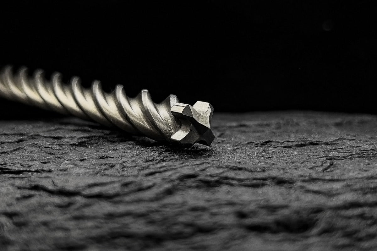 ICCONS Concrete Drill bit cutting head close up image.