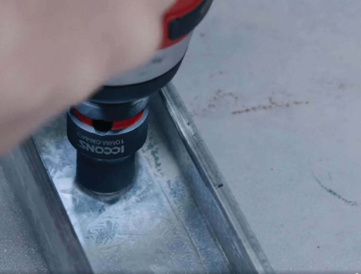 FastDrive Impact Socket being used to install a bolt.