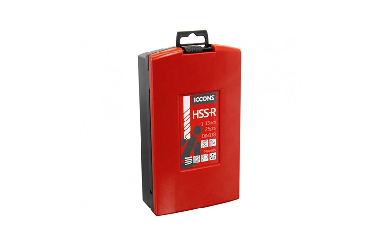 ICCONS HSS-R Twist Drill Kit 25 Pce - For Metal
