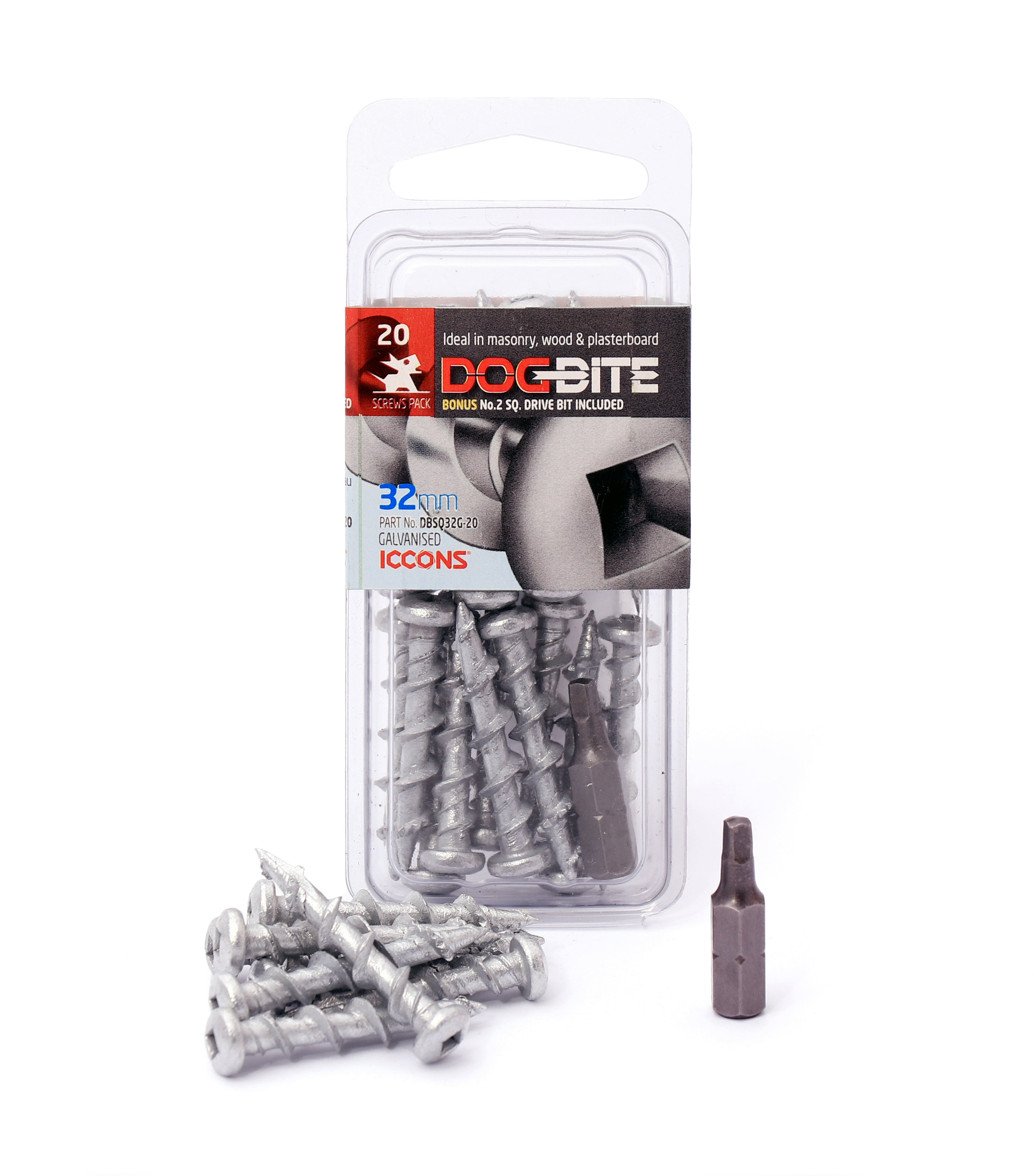 20 Trade pack for Dog Bite screws