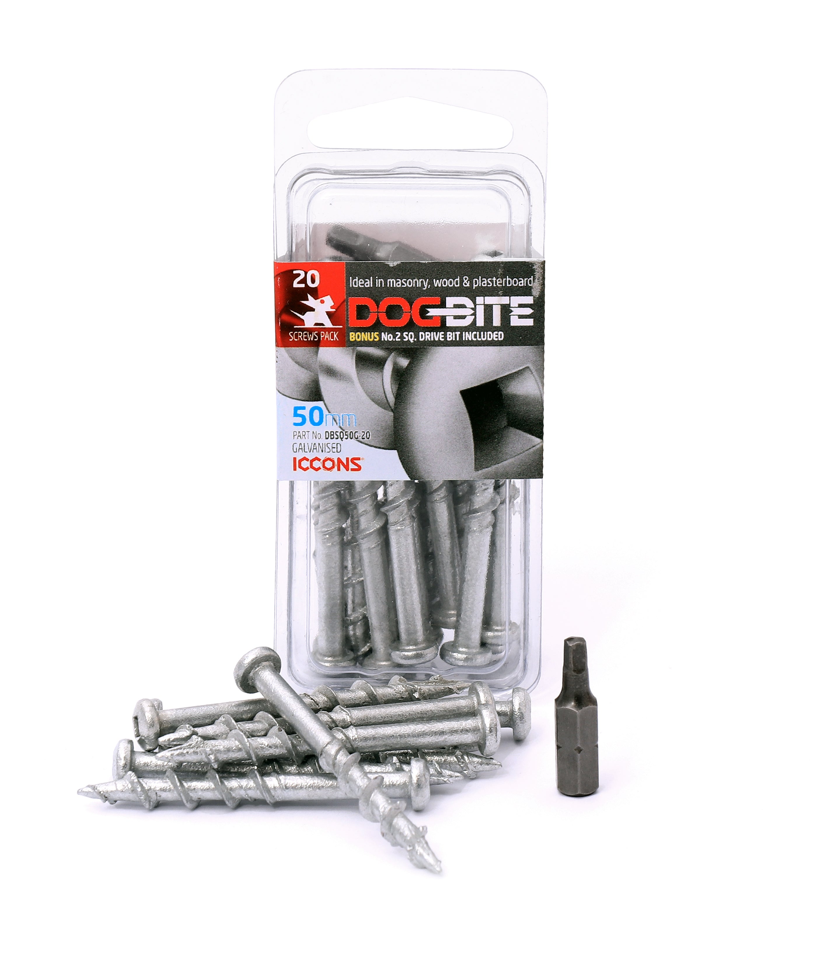 20 Trade pack for Dog Bite screws