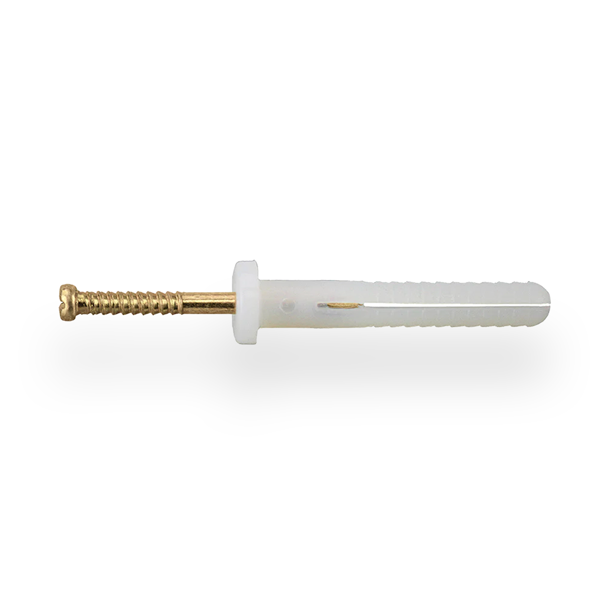 Nylon Nail in Anchor - Round Head - Zinc