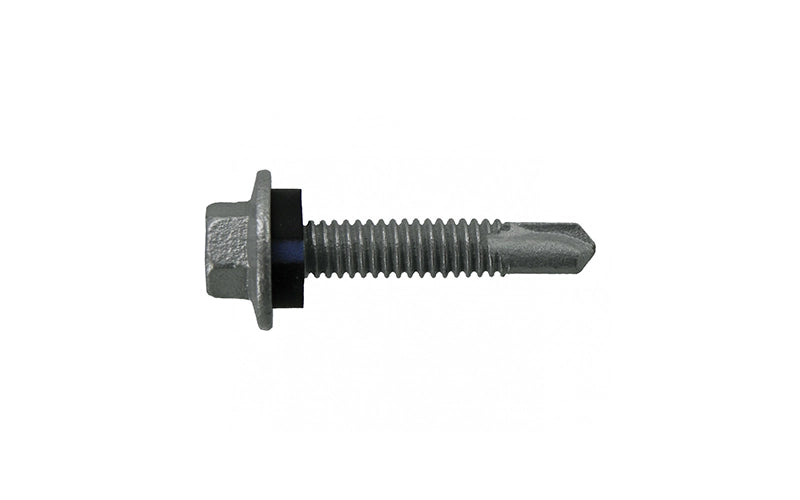 Self Drilling Hex with Sealing Washer - Fine Thread