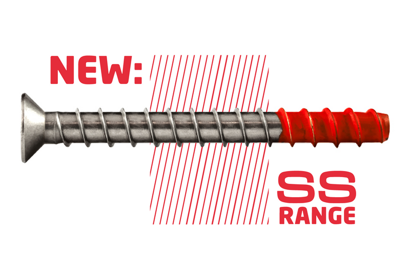 ThunderBolt Pro SXTB Seismic Countersunk Screw Bolt Stainless Steel