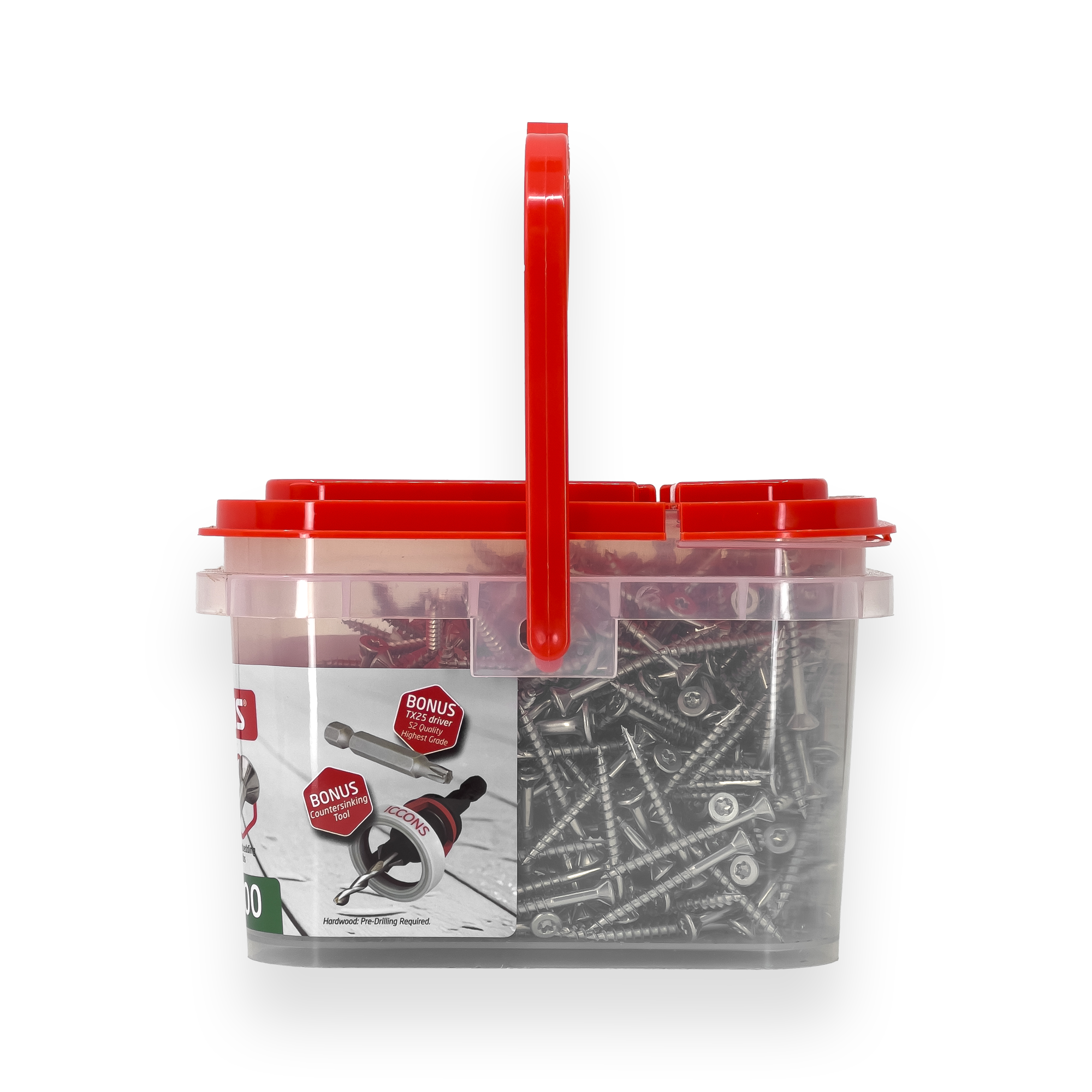 304 Stainless Steel Type 17 Decking Screw Kit - 1000 Pack