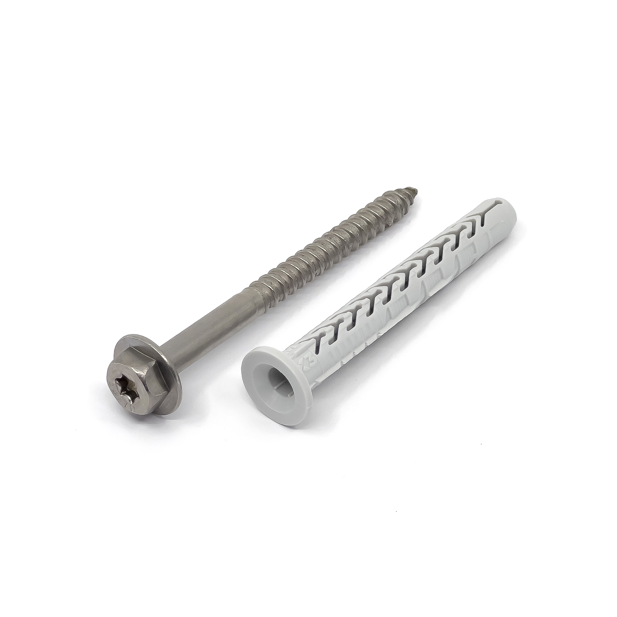 Friulsider FM-X5 Nylon Frame Fixing - Hex Head - Stainless Steel