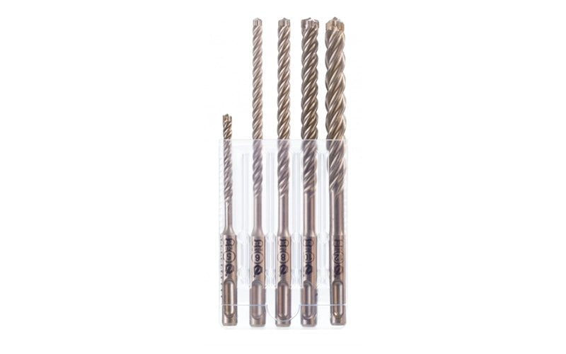 SDS Plus 4 铣刀 - 整体硬质合金刀头