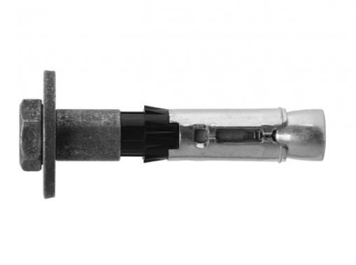 Galvanised large washer ATS evo seismic safety bolt for use in concrete - C1 - C2