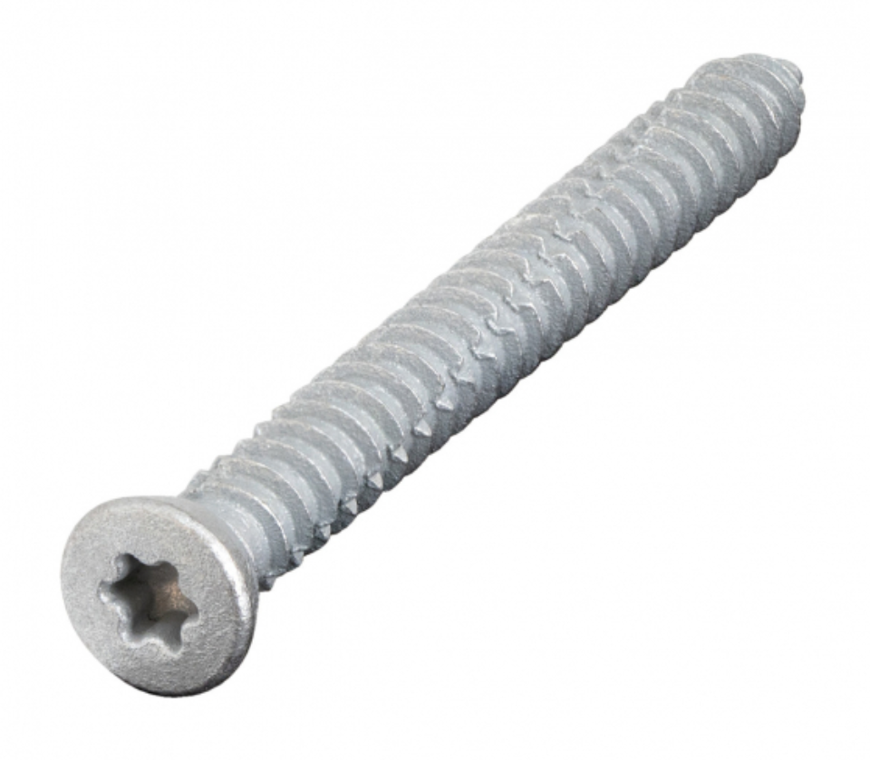 Grabcon door and window screw profile photo.