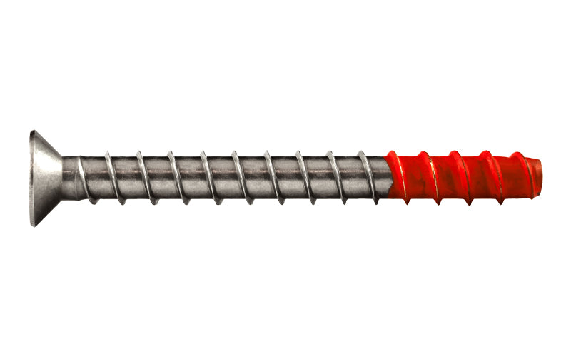 ThunderBolt Pro SXTB Seismic Countersunk Screw Bolt Stainless Steel