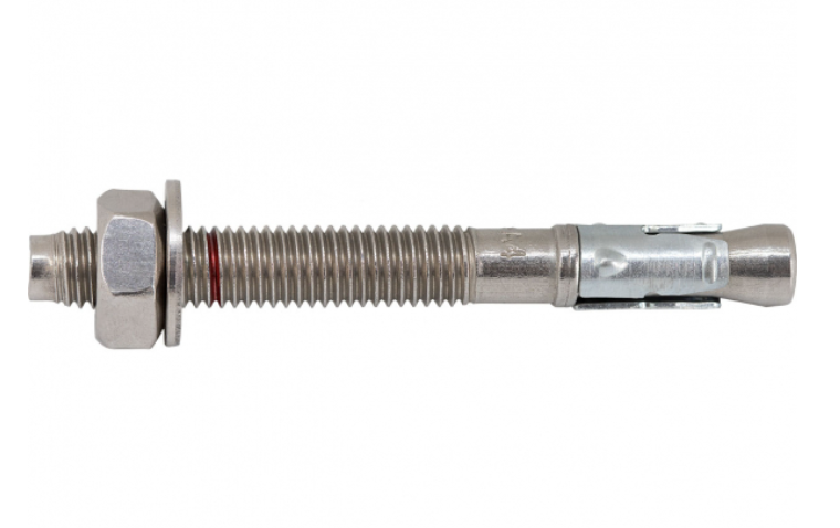 ICCONS Thrubolt pro through bolt with stainless steel finish. 