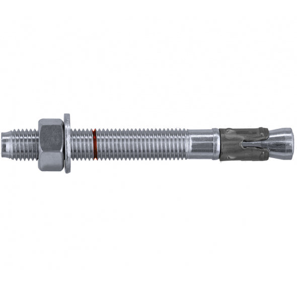 The Zinc through bolt pro is a seismic rated concrete expansion anchor - commonly known as a dynabolt, it is used for fastening to concrete