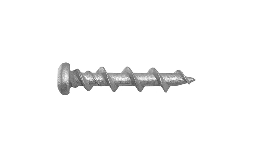 DBSQ32G DogBite universal masonry screw with a galvanised finish.