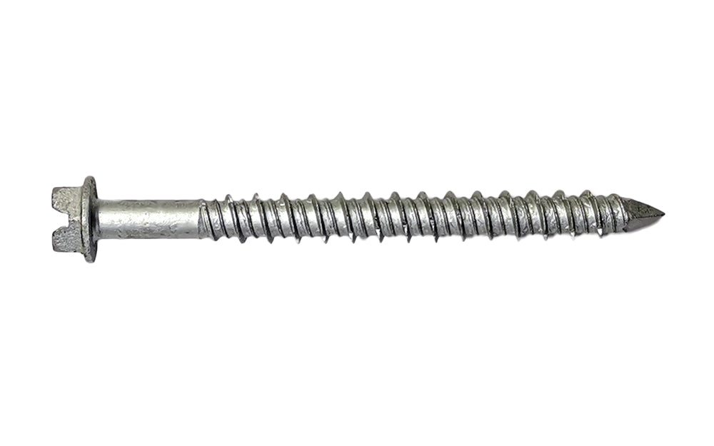 Grabcon concrete masonry screw in profile. 