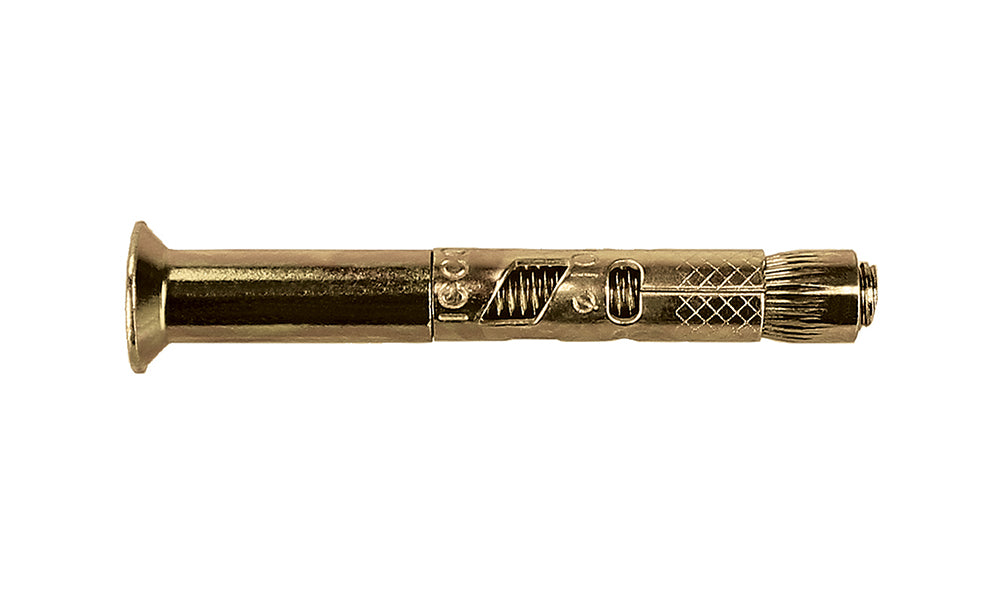 ICCONS concrete sleeve anchor with countersunk head. 