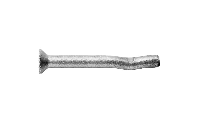 The countersunk strike anchor is a concrete expansion anchor which is hammered into concrete to provide a strong fixture