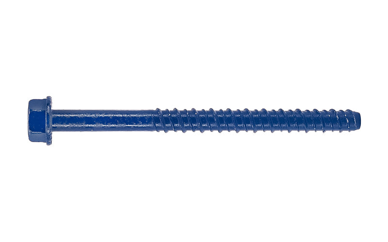 Blue head 10 x 140 galvanised screwbolt made for bottom plate anchoring