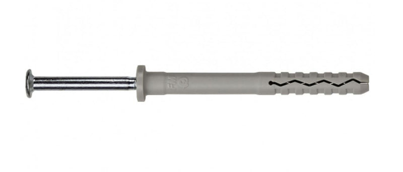fruilsider tpp masonry nylon plug with hammer screw zinc
