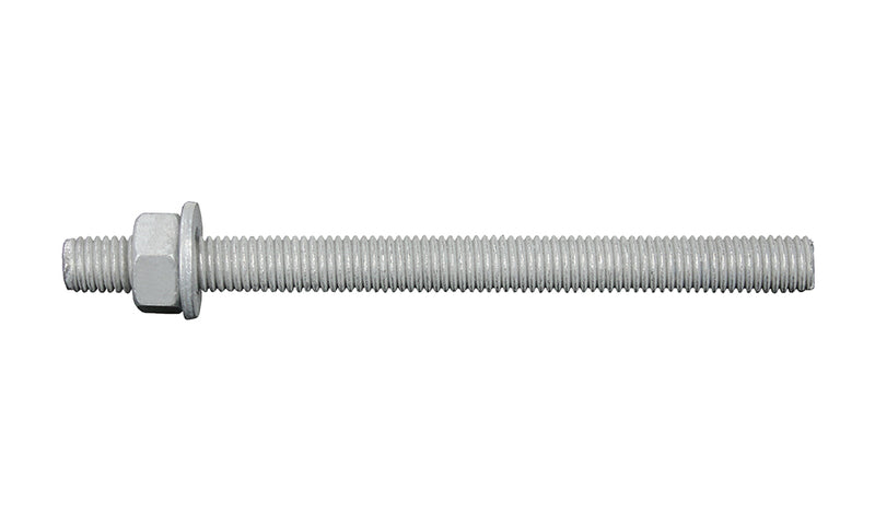 high tensile chemical stud for use with concrete adhesive such as epoxy or hybrid - commonly known as a chem stud