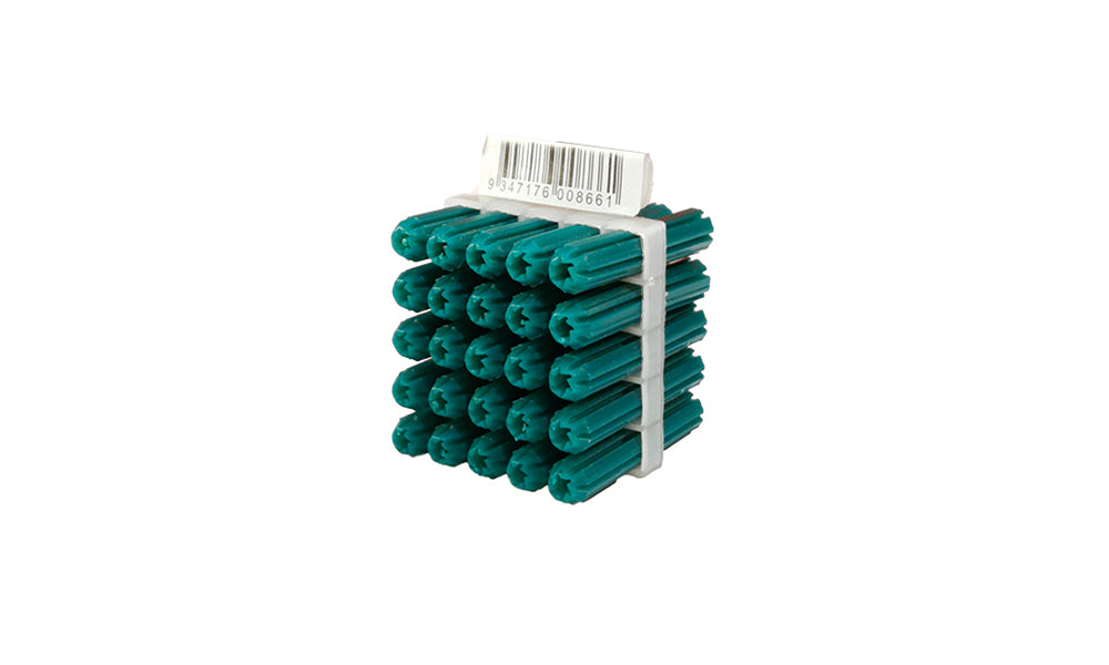 PVCR Drywall fixing side image in green. 
