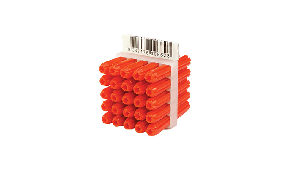 pvcr drywall fixing side image in red. 