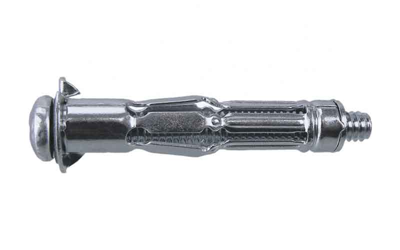 Hollow wall anchor made for fastening to drywall